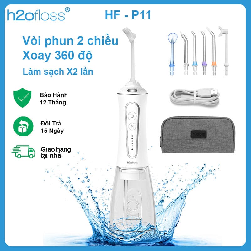 bộ sản phẩm tăm nước h2ofloss 