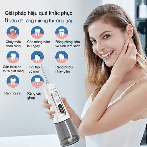 tác dụng của máy tăm nước