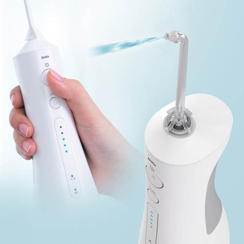 công nghệ tia nước siêu âm trên máy tăm nước panasonic